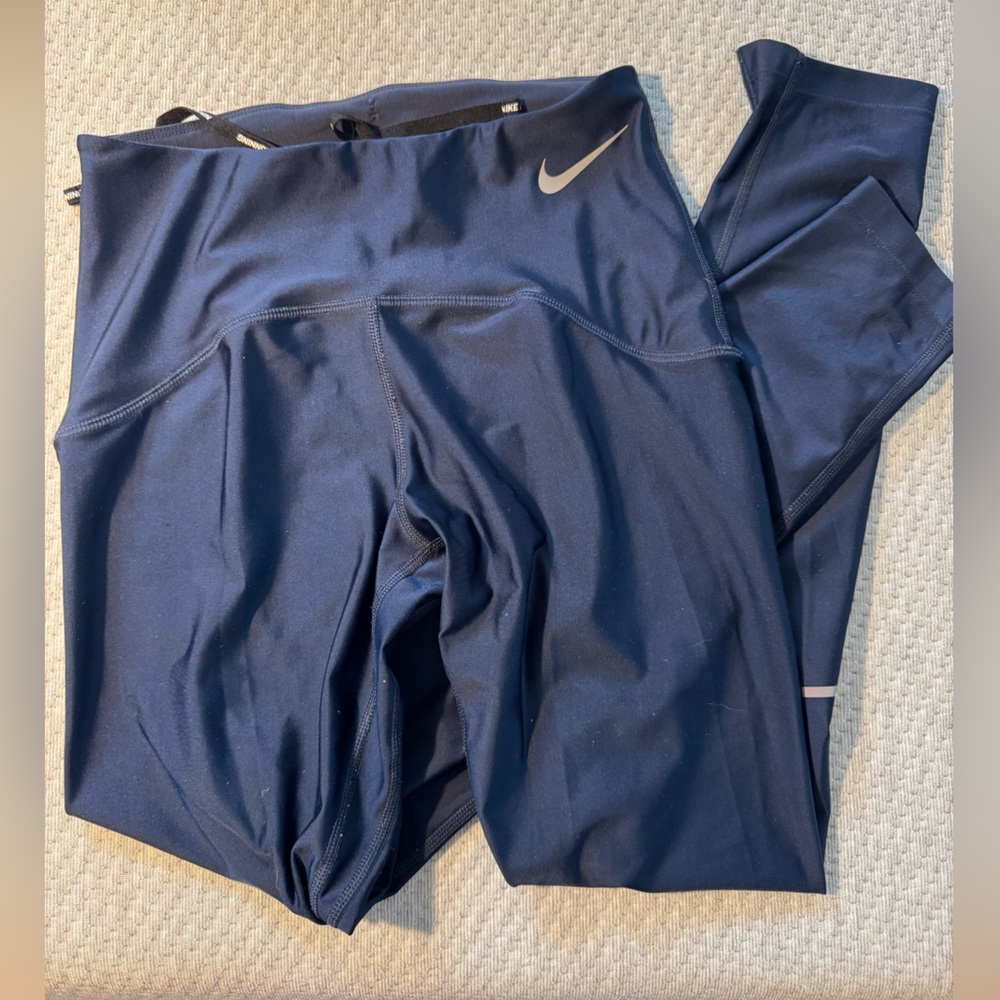 Nike Navy and Silver Dri-FIT Performance Jacket